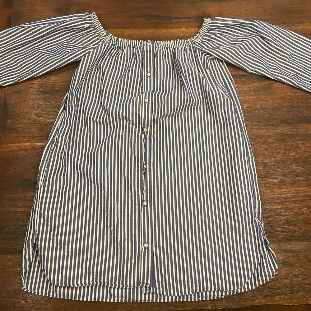 Zara off the shoulder dress